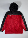 Puma Red & Black Hooded Windbreaker (L)