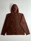 Dickies | Made in England Brown Waxed Hooded Field Jacket (XL)