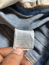 Moussy Vintage Patchwork Trucker Denim Jacket – Light Wash (S)