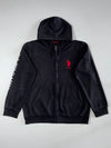 U.S. Polo Assn Full-Zip Hoodie – Black (3XL)