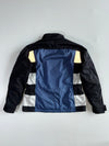 Vintage BMW Motorrad Navy & Black Reflective Touring Jacket Paded (M)