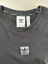 Adidas Originals Black & Grey Mesh Panel Trefoil Tee (XL)