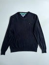 Tommy Hilfiger Golf Black V-Neck Knit Sweater (L)