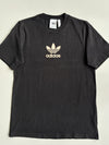 Adidas Originals Trefoil Logo Tee – Washed Black | (S)