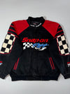 Vintage Choko Motorsports Snap-on Racing Checkered Flag Jacket (2XL)