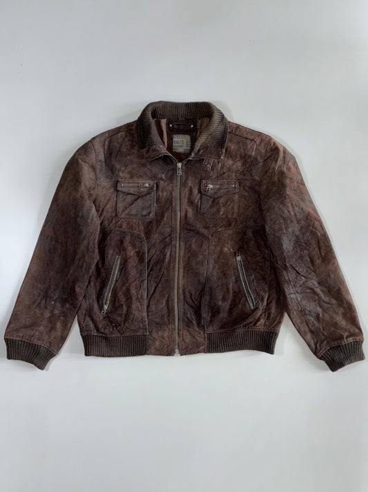 Super Premium Original Pure Leather Jacket (2XL)
