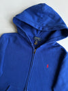 Polo Ralph Lauren Royal Blue Zip-Up Hoodie – Kids (XS)