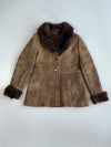 ZSuper Premium Original Leather Jacket (Fur Inside)(M)