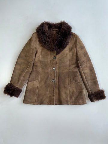 ZSuper Premium Original Leather Jacket (Fur Inside)(M)