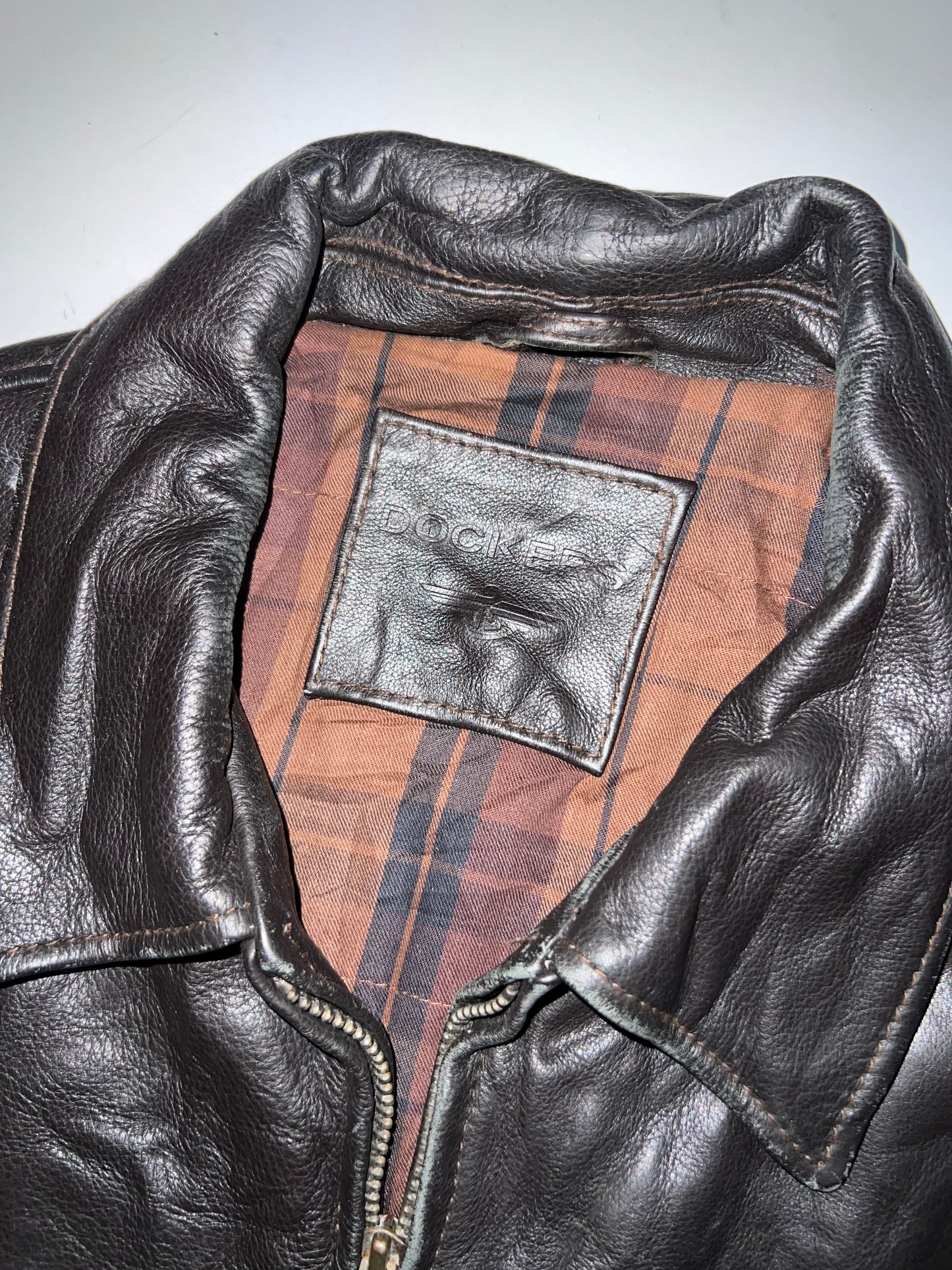 Zdockers Original Leather Jacket (XL/2XL)