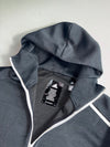 Adidas | Black Zip Hoodie Trim (M)