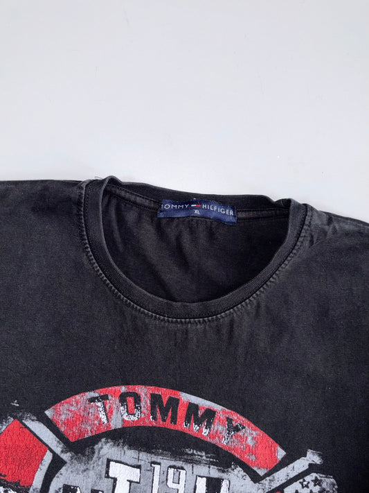 Tommy Hilfiger NYC 1985 Original Graphic Printed T-Shirt (L)