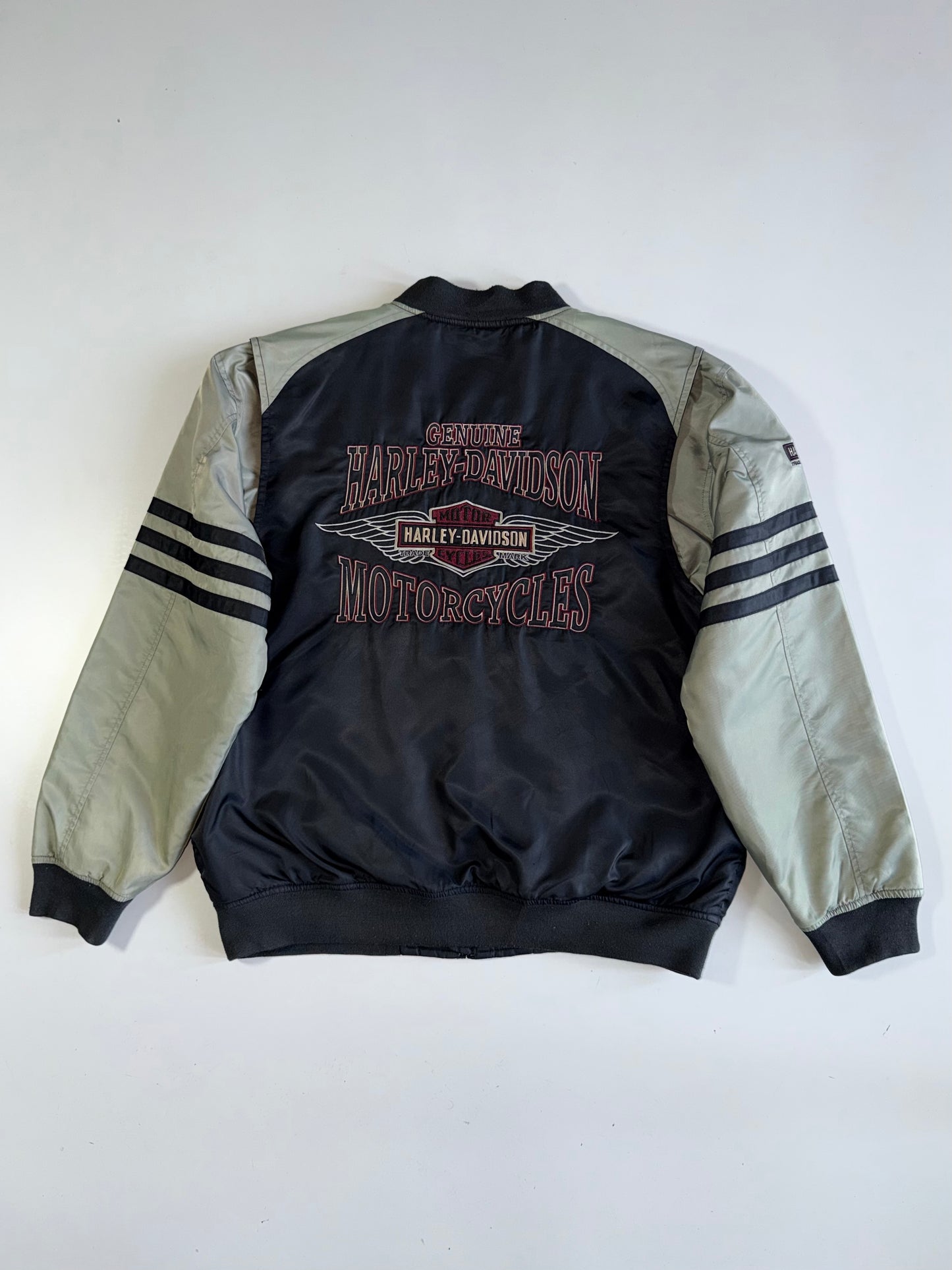 !        Vintage Harley-Davidson 1903 Legendary Motorcycles Bomber Jacket (XL/2XL)