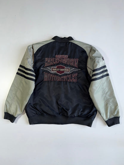!        Vintage Harley-Davidson 1903 Legendary Motorcycles Bomber Jacket (XL/2XL)