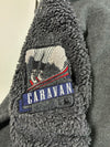 MLB Detroit Tigers Caravan Sherpa Fleece Hooded Zip Jacket (S)
