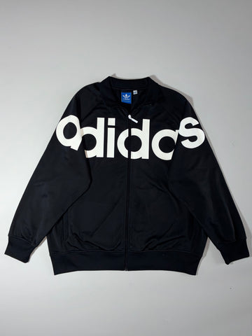 Adidas Originals | Big Logo Track Jacket Black/White (2XL/3XL)