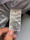 Adidas Black V-Neck Pullover Windbreaker  Silver Lined (XL)