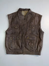 ZSuper Premium Original Leather Pure Vest (L)