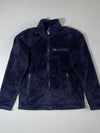 FILA | Navy Sherpa Fleece Zip Jacket (M)