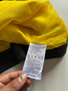 Adidas Big Logo Sleeve Windbreaker Jacket – Yellow/Black (M)