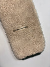 Columbia Sportswear Beige Sherpa Fleece Zip-Up Jacket  (S)