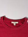 Burberry London | Nova Check Shoulder Knit Sweater Red | (M)