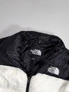 The North Face 700 White & Black Down Puffer Jacket  (M)