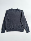 Polo Ralph Lauren Charcoal Grey Merino Wool V-Neck Sweater (M)