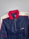 Fila Sport Vintage 1/4 Zip Anorak Windbreaker (XL/2XL)
