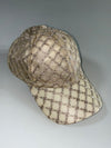 Metallic Honeycomb Pattern Cap (Adjustable)