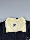 Chicago White Sox MLB REVERSIBLE Vintage Starter-Style Jacket (Black/Cream) (3XL)
