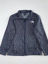 Vintage The North Face Navy Knit Fleece Zip-Up Jacket Women’s (M)