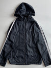 Nike Vintage Hooded Windbreaker – Black with White Stripe (XL)