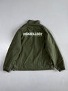 Dickies Olive Green Sherpa-Lined Puffer Jacket Full Zip Insulated Winter Jacket (XL/2XL)