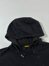Ecko Unltd. Vintage Black Technical Half-Zip Hooded Pullover Jacket (XL/2XL)