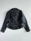 Super Premium Original Bomber Leather Jacket Women’s (S)