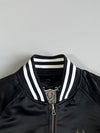 Remix | “Strive for Glory” Quilted Satin Varsity Reversible Bomber (S)