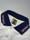 Vintage Ferrari White Pocket Polo with Logo Collar (XL)