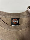 Vintage Harley-Davidson Longhorn Grand Prairie TX Brown Long Sleeve Tee  (XL)