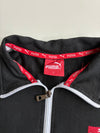 Vintage Puma Black Striped Zip-Up Track Jacket(S)