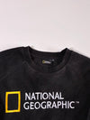 National Geographic Embroidered Logo Fleece Sweatshirt  (S)