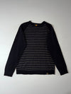 Carhartt WIP Black Pinstripe Raglan Knit Sweater – (S/M)