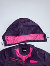 The North Face Detachable Hood Rain Jacket Purple/Pink (M)