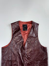 Super Premium Original Leather Vest (M)