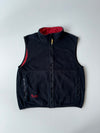 Jack Wolfskin Reversible Fleece Zip-Up Vest – Maroon (L)