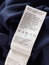 Lacoste Crocodile Logo Crewneck T-Shirt, Navy Blue, Size (L)