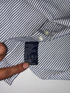 Tommy Hilfiger Striped Long Sleeve Button-Up Shirt (L)