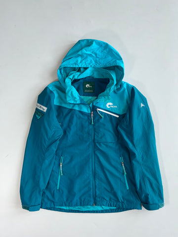 Nepa Hooded Outdoor Windbreaker Jacket Teal (M)