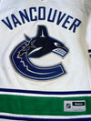 Reebok NHL Vancouver Canucks Roberto Luongo #1 Away White Hockey Jersey Orca Logo Size (M)