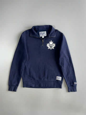 Roots Canada x Toronto Maple Leafs | Quarter-Zip Sweatshirt (S)